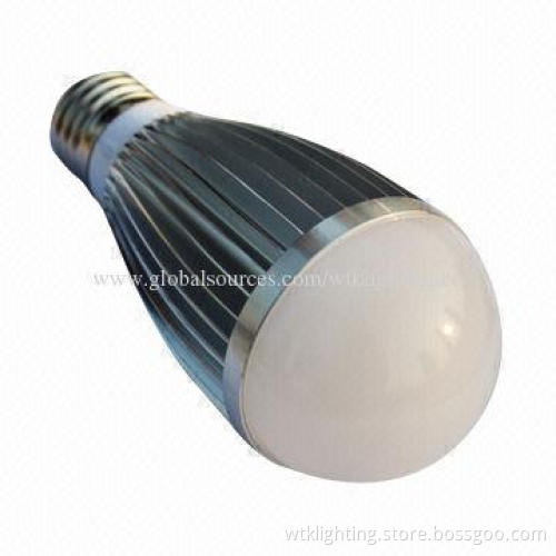 LED Bulb Aluminum, 3W Power, E27E14 Base, 85 to 265V AC Voltage, Bridgelux, Epistar or EpiLEDs Chip